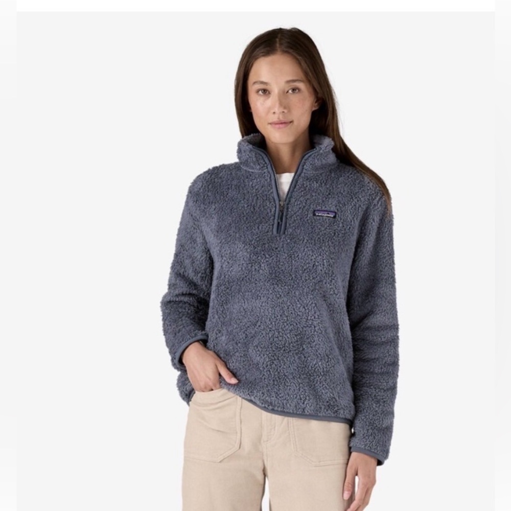 Patagonia Los Gatos Teddy Jacket Fleece Quarter-Zip Pullover